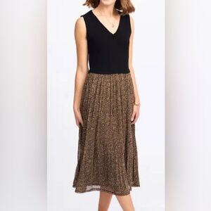 Les Serein Rebeckah Sleeveless Maxi Dress Black MP NWT STITCH FIX